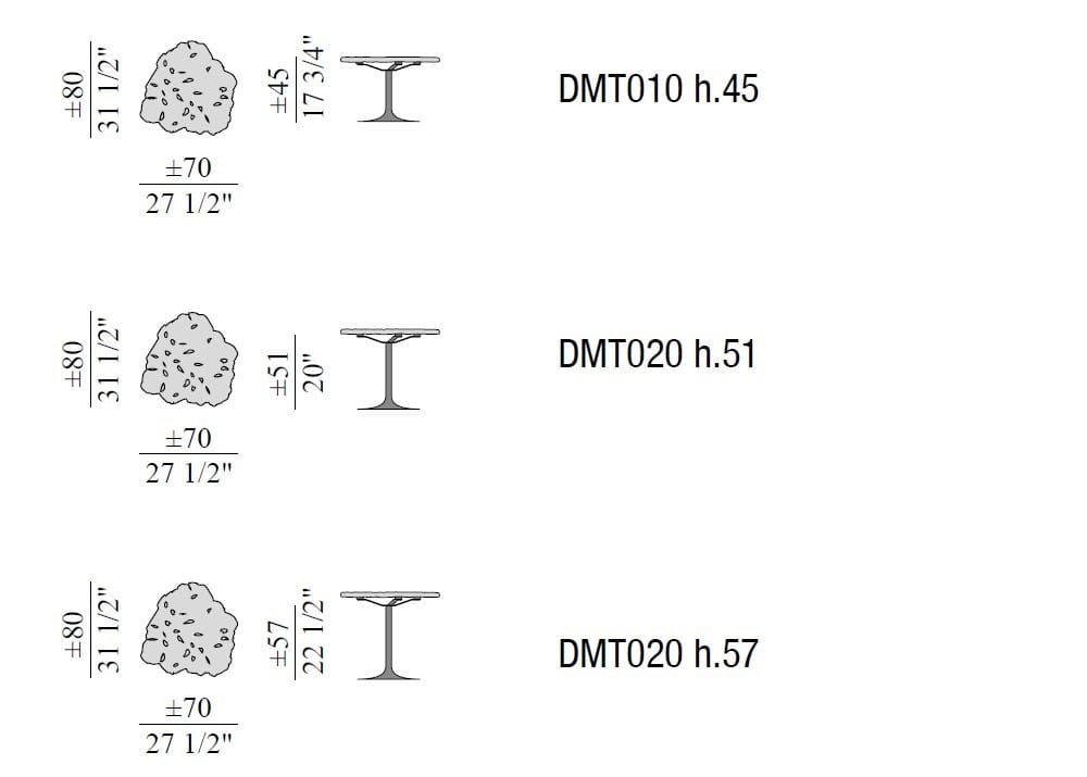Журнальный столик Edra для интерьера ARCH-00103972 - Вид №3