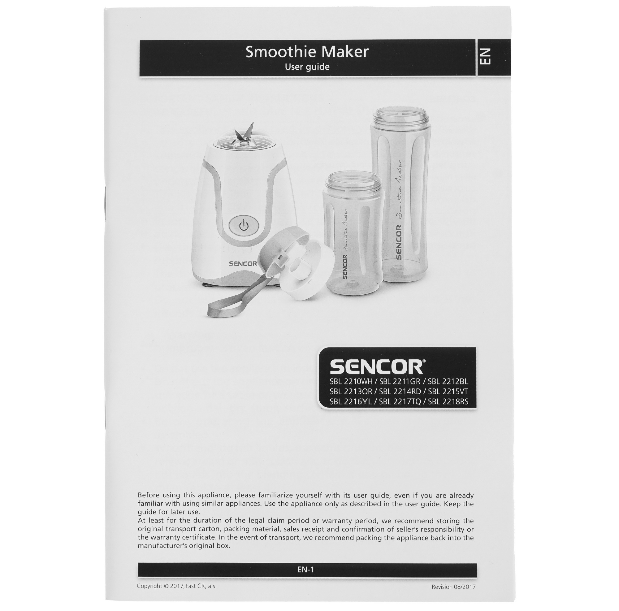 9903994 Блендер стационарный Sencor SBL 2214RD красный STDN-0091529 - Вид №7