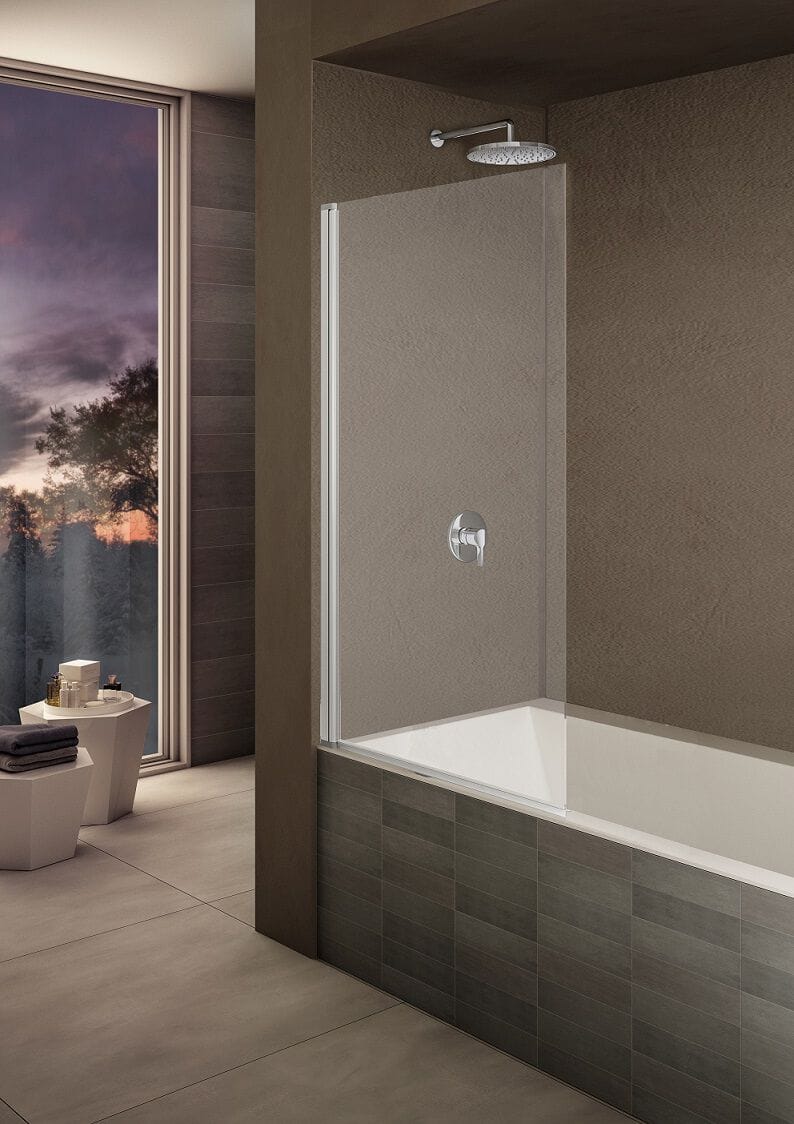 Стеклянная фиксированная стена ванны Provex Industrie ARCH-00053390 - Вид №1