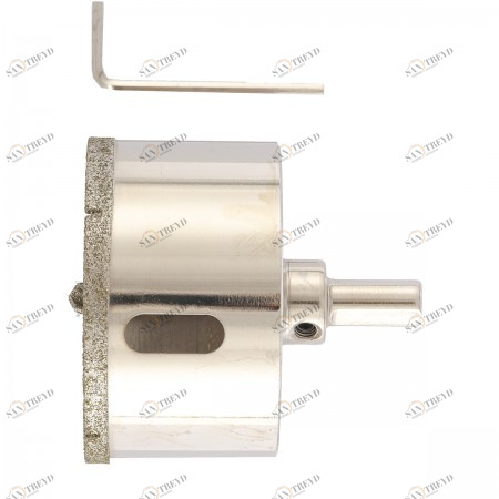 Коронка алмазное по керамограниту 70х67мм трехгранный хвостовик Matrix Матрикс 12833