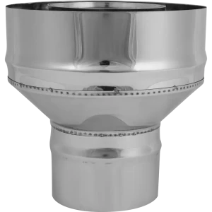 Стартовый переход Corax для утепленного дымохода D115x200 мм 89888273