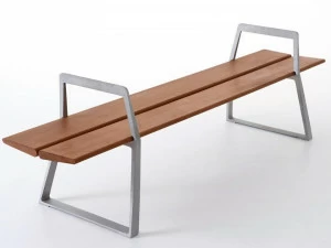 Nola Industrier Скамья из литого под давлением алюминия без спинки