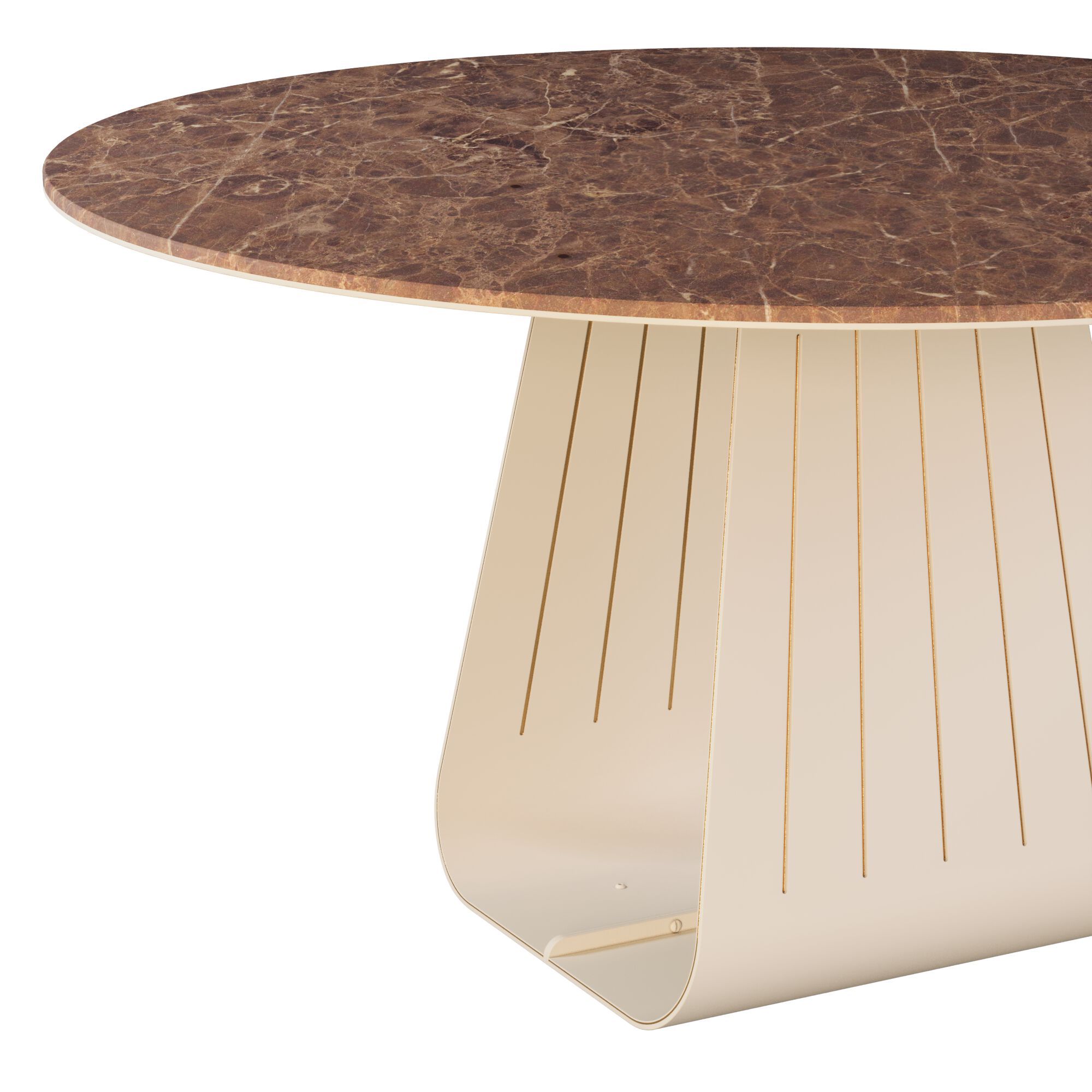 Круглый садовый стол с мраморной столешницей Myface Orizon ARCH-00087629 - Вид №2