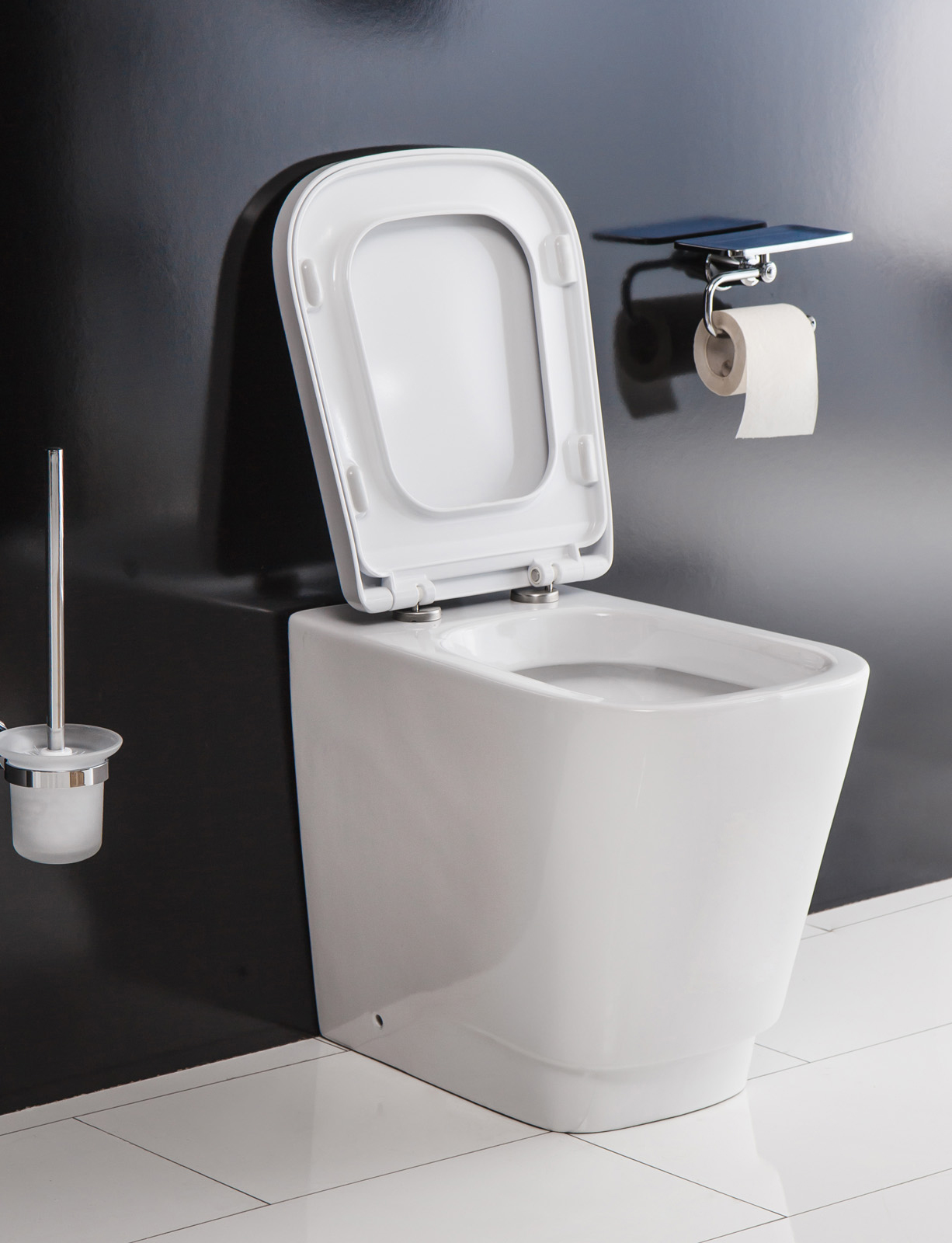 Унитаз приставной BelBagno ROMINA Приставной унитаз напольный Белый BELBAGNO ROMINA Китай - Вид №3