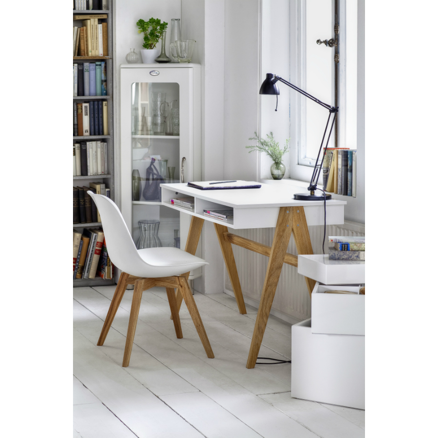 Стол рабочий Tenzo Strada, 75x110x55 см, белый 2020454 - Вид №1