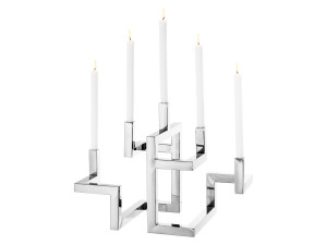 Металлический подсвечник