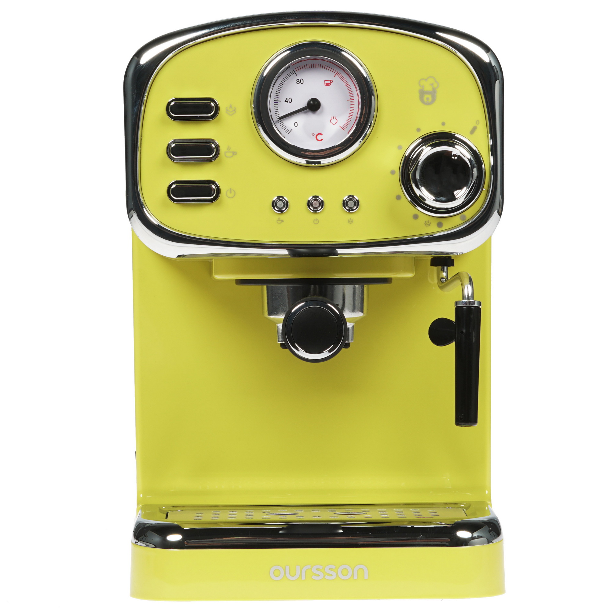 8121355 Кофеварка рожковая Oursson EM1505/GA зеленый STDN-0149639 - Вид №1