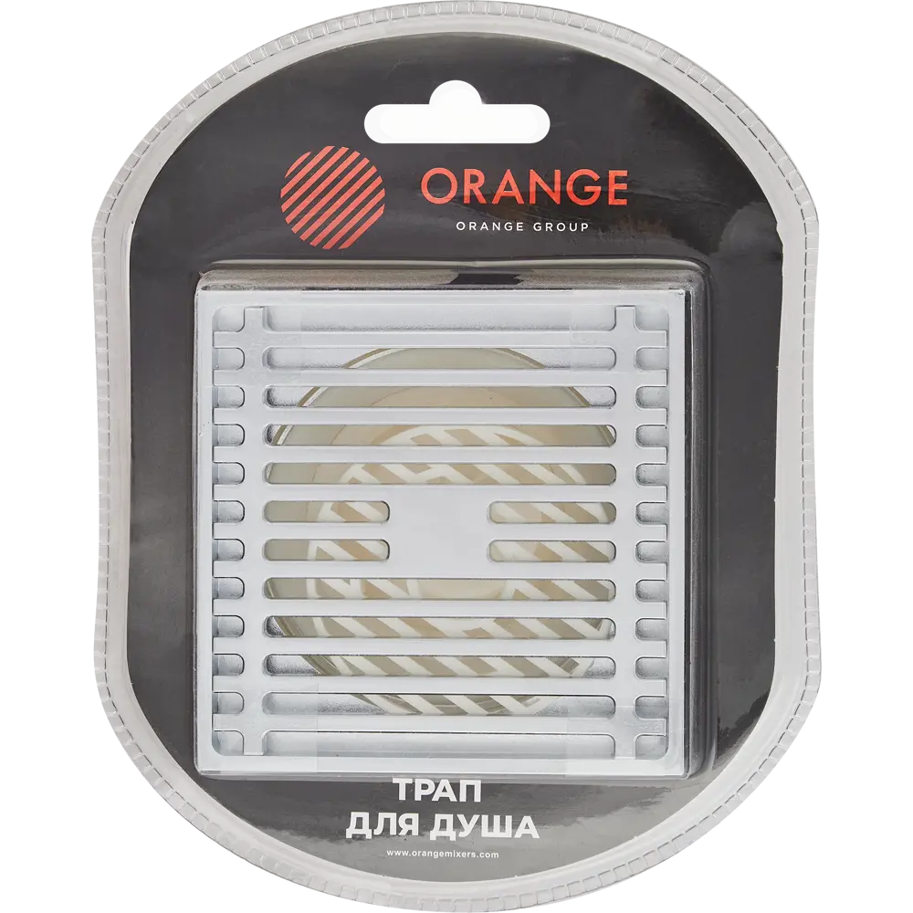 Трап для душа Orange OT01-004cr сухой затвор 100х100 мм хромированный 88409185 STLM-2039970  - Вид №5