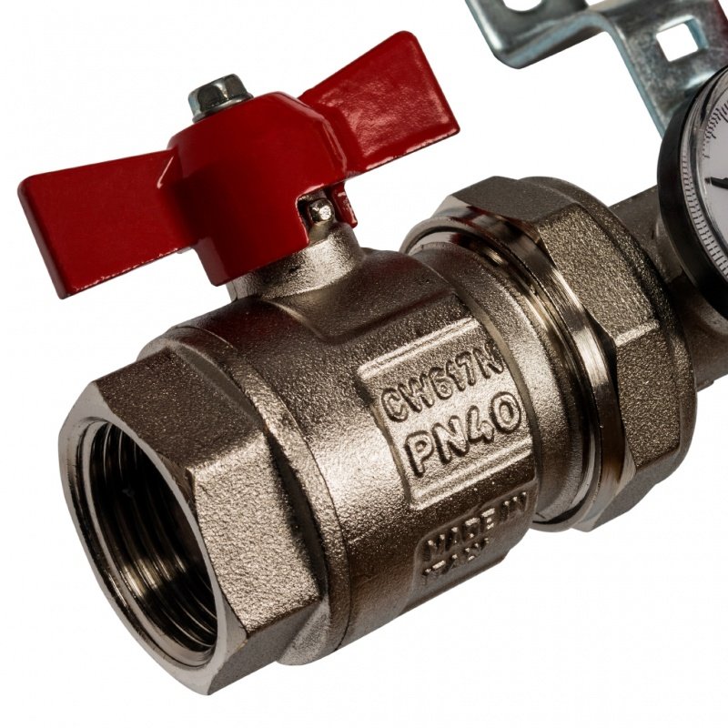 Коллектор нерж в сборе 3 выхода с расходомерами STOUT SMS0907000003 - Вид №1