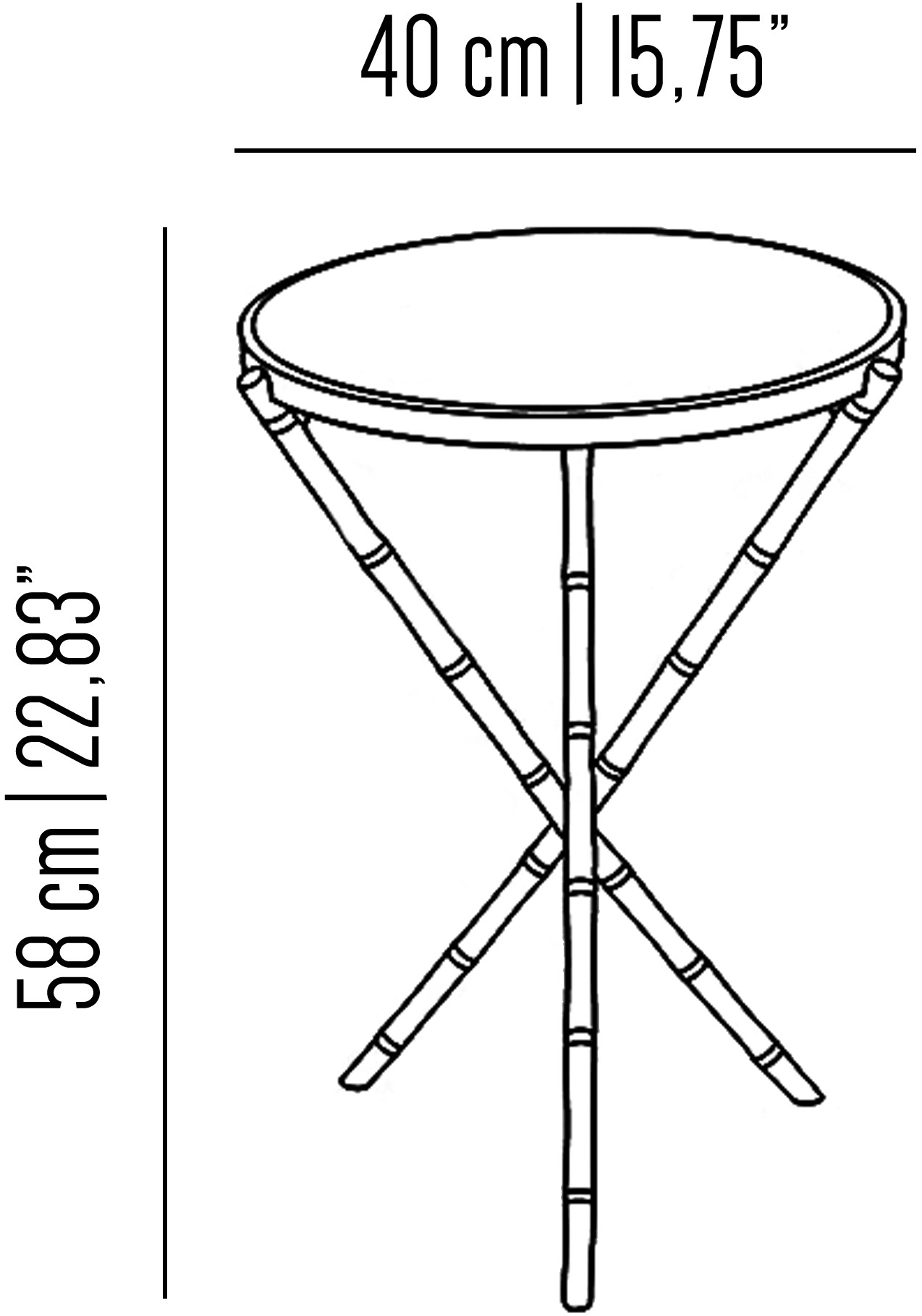 Il Bronzetto Круглый журнальный столик из латуни Eclectic Bam03s_m_l - Вид №5
