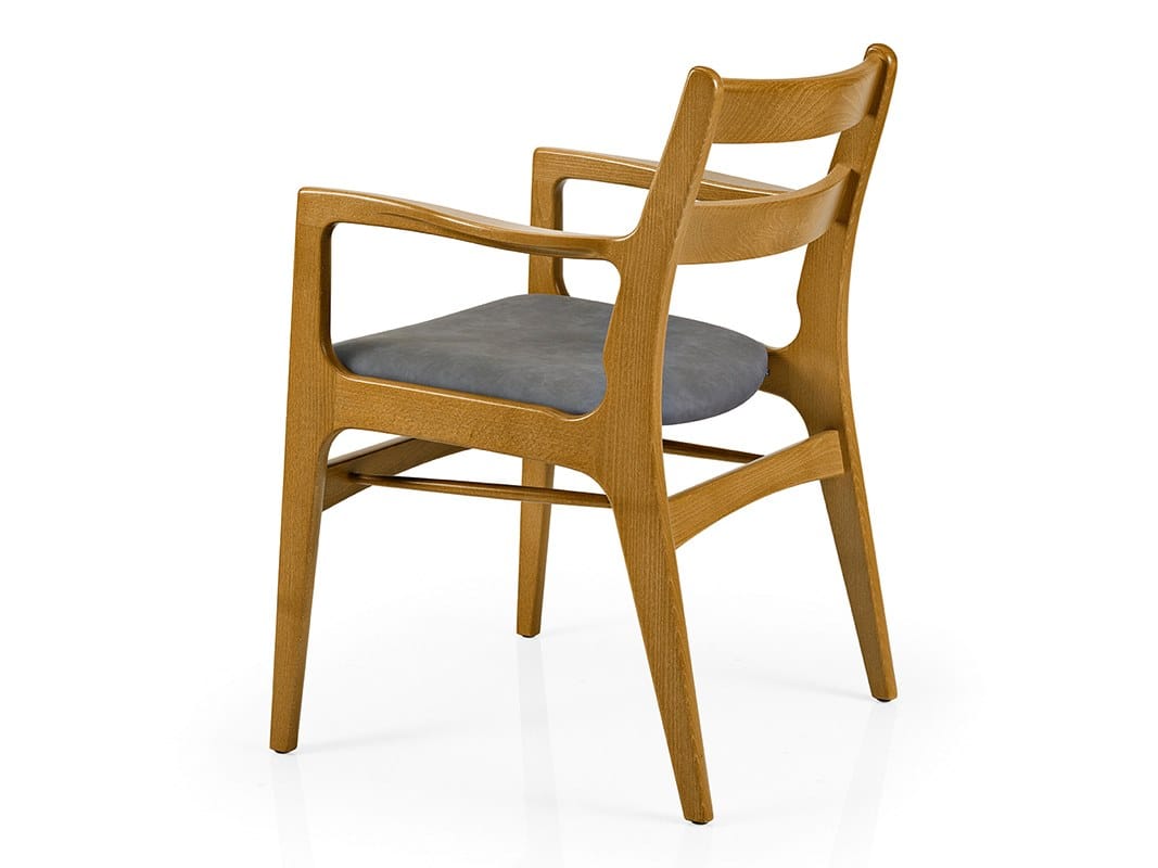 Деревянный стул с подлокотниками More Contract Gemma ARCH-00058073 - Вид №1