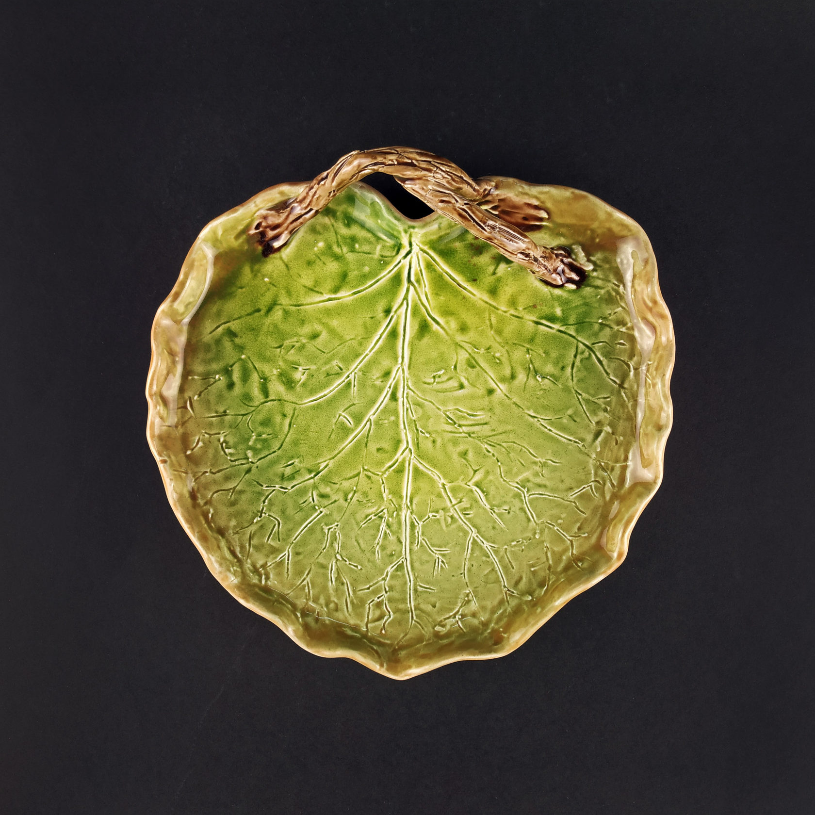 Блюдо дополнительное Серо-зеленый PROVANSFAIENCE sun-id-994525 - Вид №2