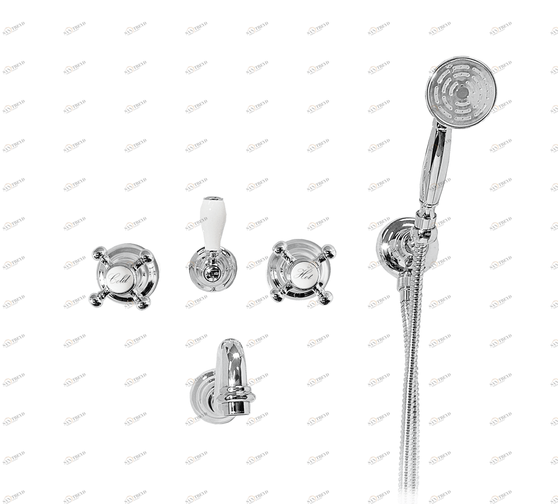 Gentry Home Центр смесителя для раковины до центра два отверстия под смеситель мм Antique Chrome GH100513