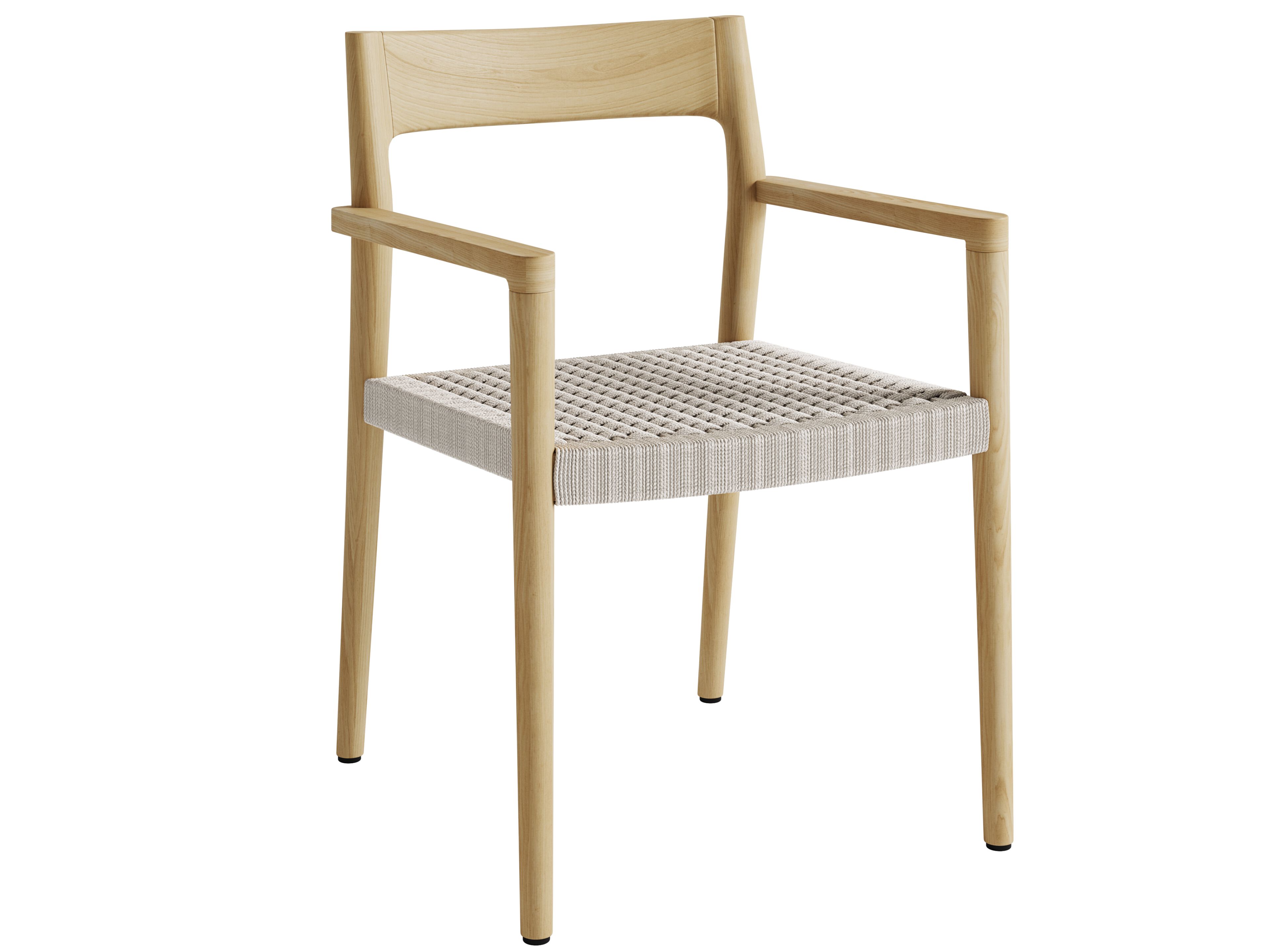 Стул из тикового дерева с подлокотниками Jardinico Dune ARCH-00107478