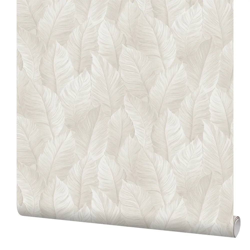 Erismann Samui: Флизелиновые обои светло-бежевые с растительным орнаментом 89405519 STLM-1578057