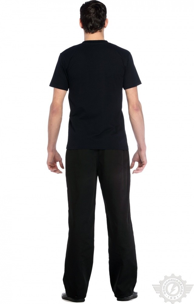 61051 Футболка "Престиж" темно-синяя  Одежда для официантов  размер XXL (54) Спецодежда  - Вид №9