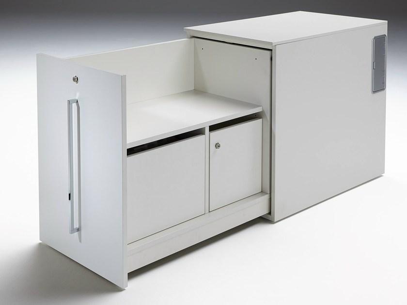 König Neurath Офисный шкаф с раздвижными дверцами с замком Acta plus sun-id-1490315 - Вид №4