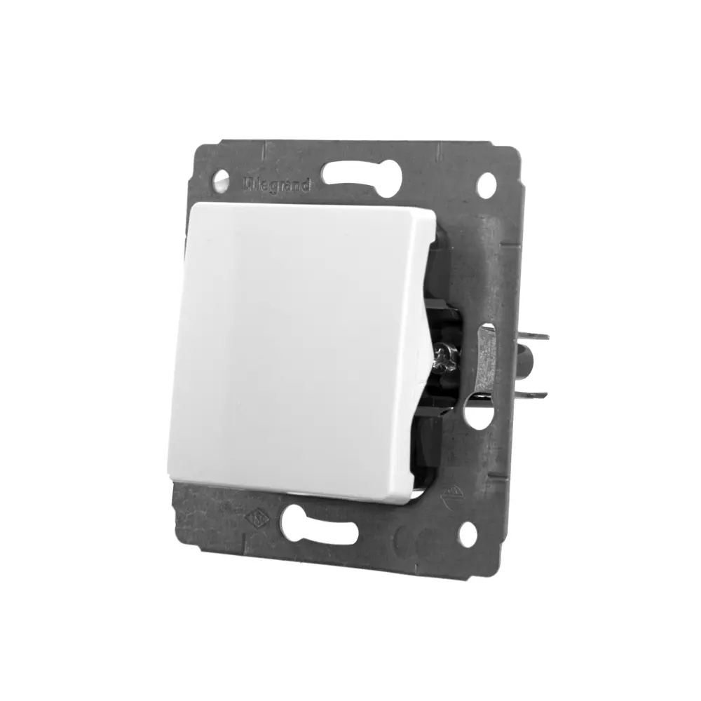 Выключатель встраиваемый Legrand Cariva 1 клавиша, цвет белый 11647934 STLM-2014972 - Вид №2