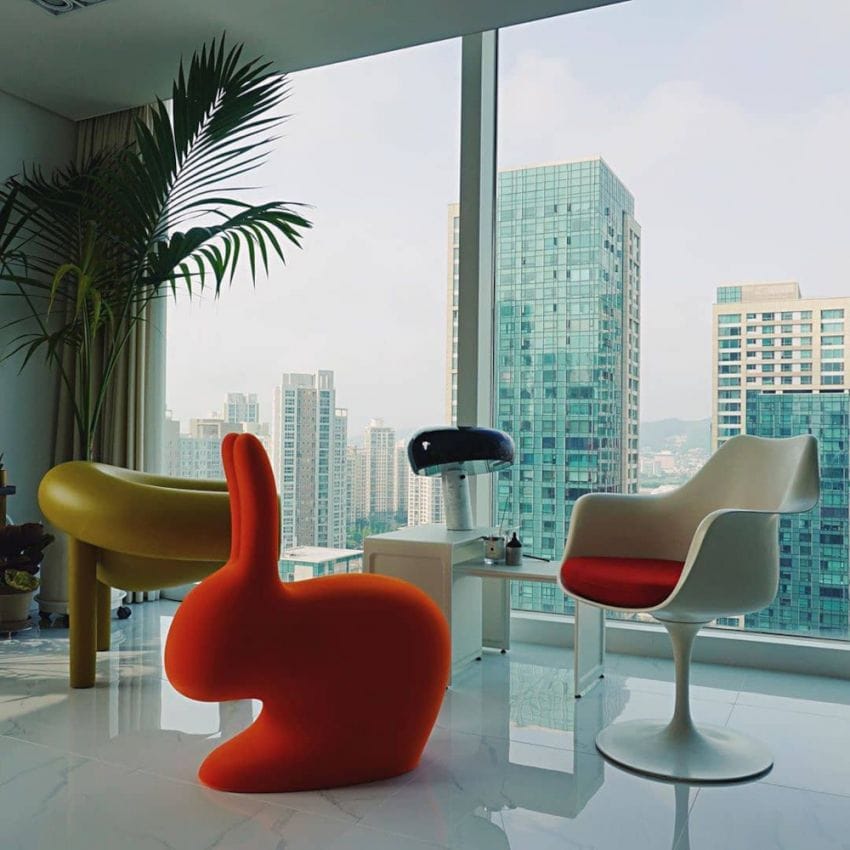 Полиэтиленовый садовый стул In Stock Qeeboo ARCH-00035895 - Вид №1