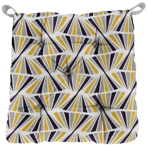 Сидушка «Калейдоскоп» 40x35 см цвет мультиколор