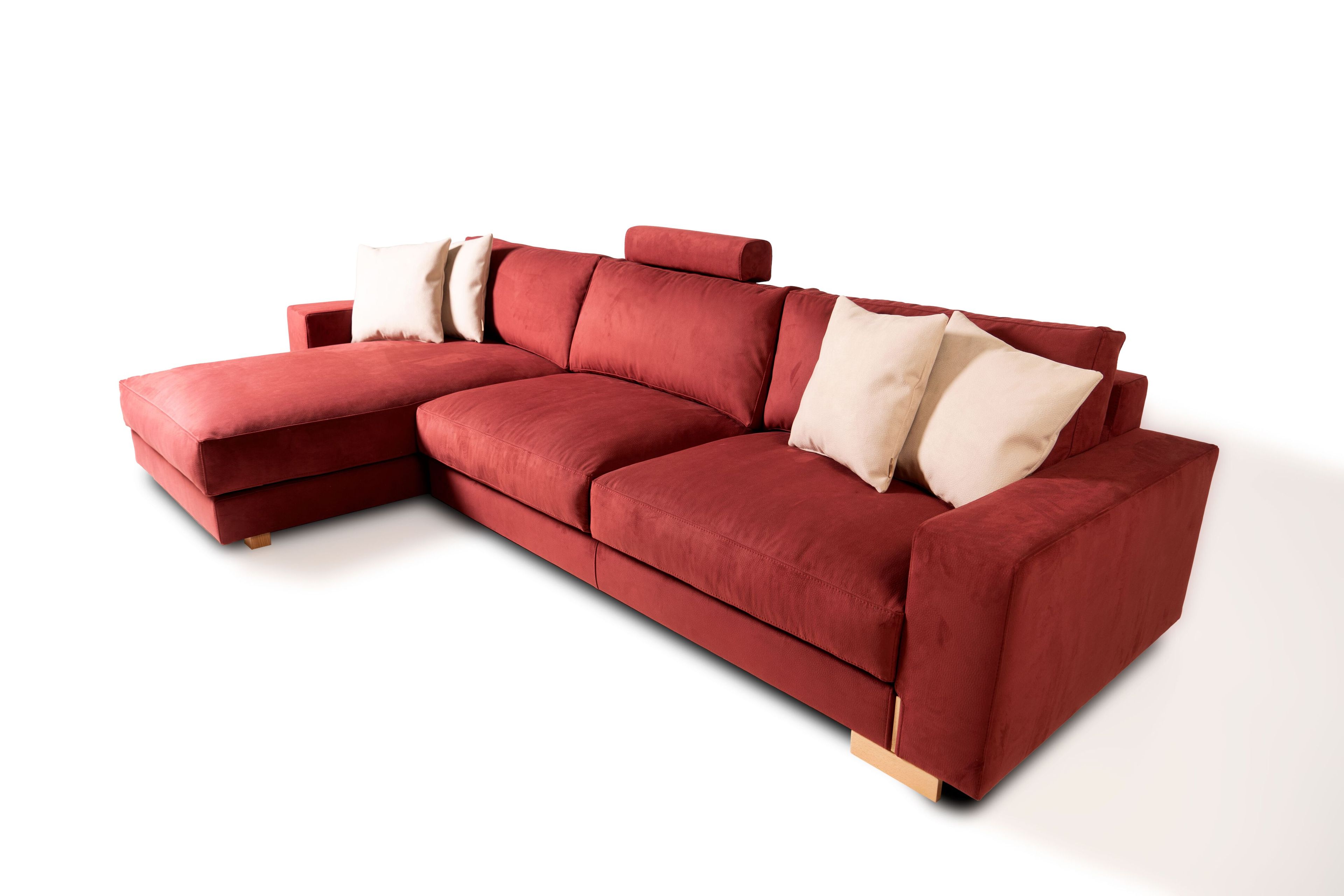 Диван из микрофибры с полуостровом Mantellassi 1926 YOU GLAM ARCH-00142182 - Вид №2