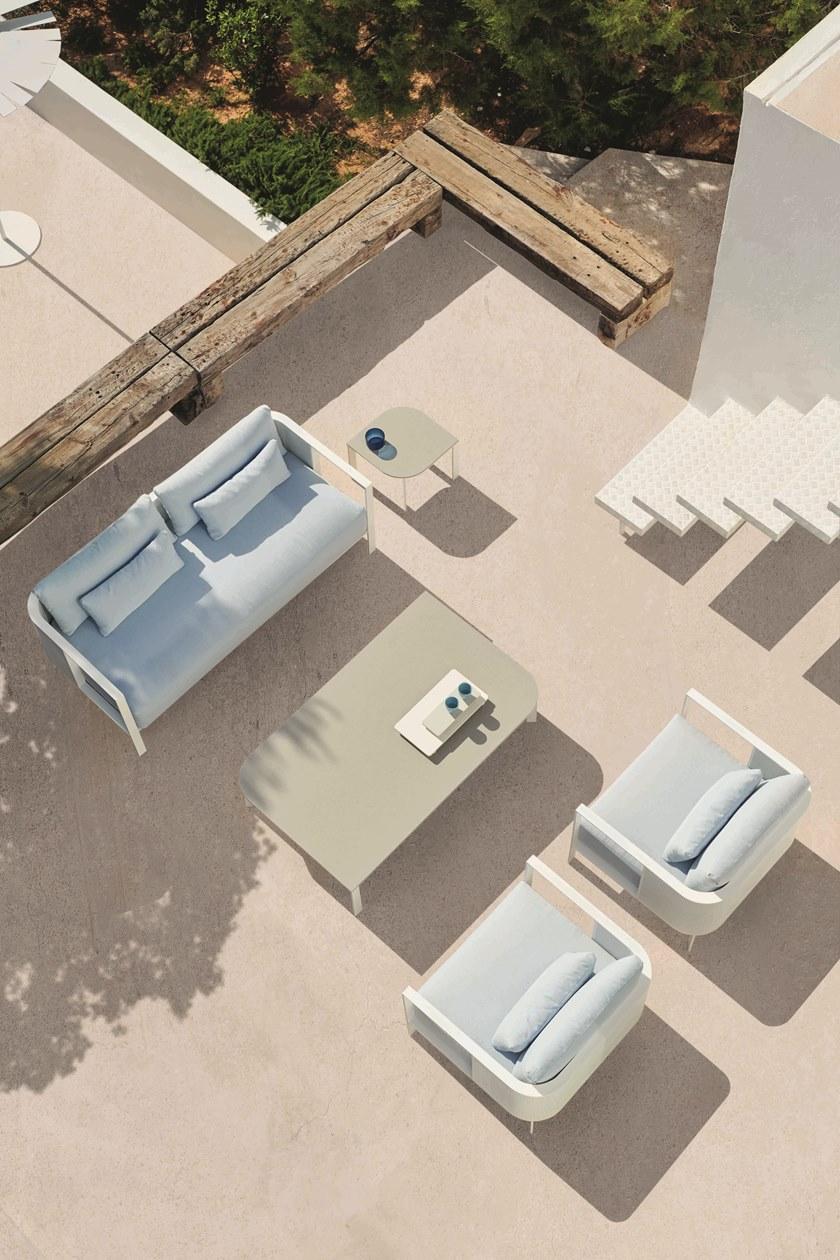 GANDIABLASCO Прямоугольный журнальный столик из dekton® Solanas sun-id-1450914 - Вид №4