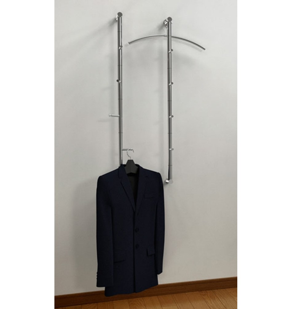 FROST Подставка для прихожей 3 » полированная Нержавеющая сталь Полированный O1904  - Вид №6