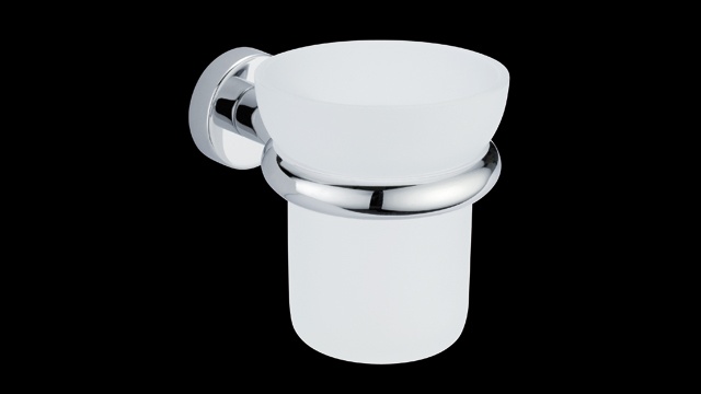 TH143 Стакан, настенный, из матового стекла bagno&associati TECNOHOTEL Bagno & Associati