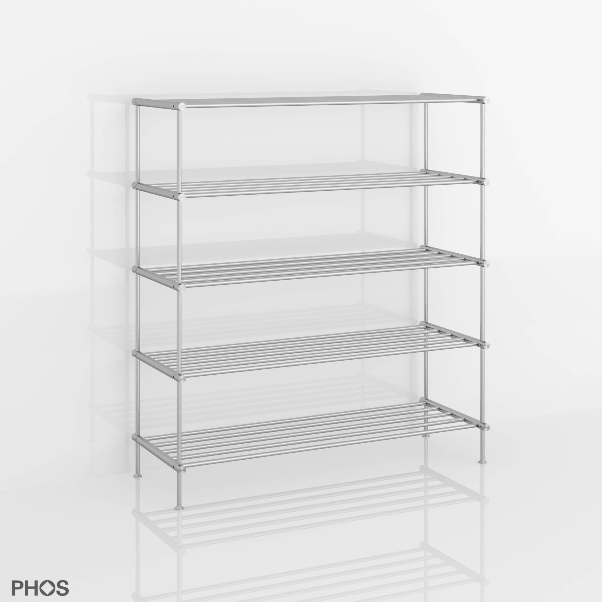 SR700-5 Полка для обуви, 5 уровней, ширина 70 см. PHOS  - Вид №4