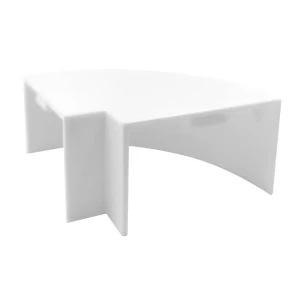 Поворот для кабель-канала Lexman 40x60 мм цвет белый 2 шт.