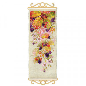 1550 Набор для вышивания Ежевика 19 х 48 см RIOLIS Сотвори Сама