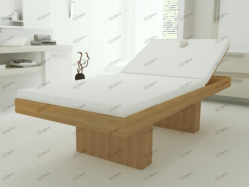 CODE Электрическая кроватка из экокожи с дубовой основой Aktice spa sun-id-1346265