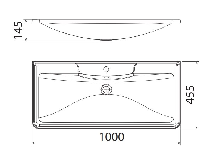 Мебель для ванной BelBagno ACQUA-1000-RR - Вид №3