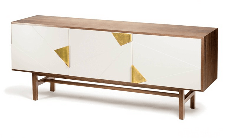 Mambo Unlimited Ideas Буфет из орехового дерева с распашными дверцами Jazz sun-id-1348604 - Вид №2