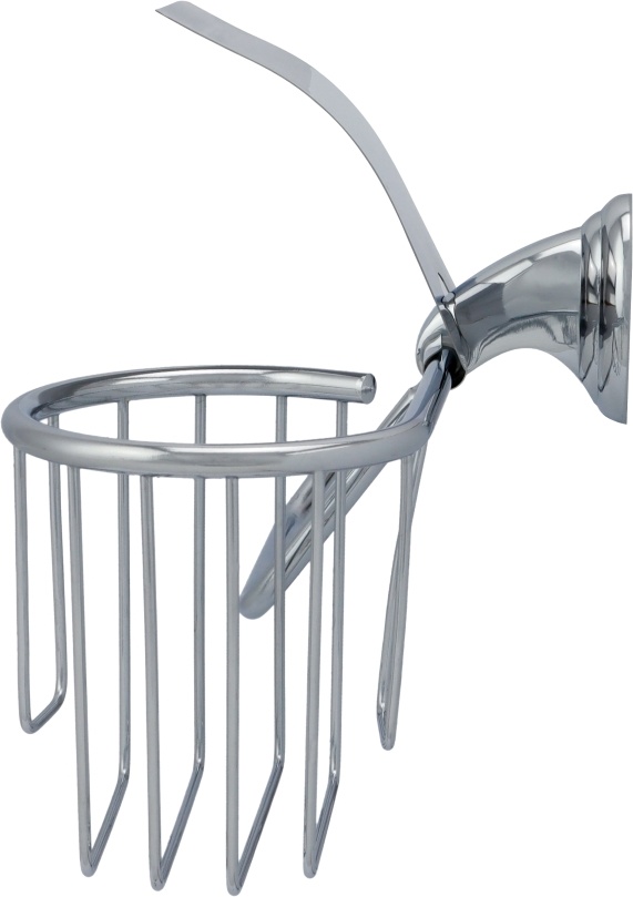 2512.003 Держатель для туалетной бумаги и дезодоранта Solinne 15053 нержав сталь PUFF  - Вид №3