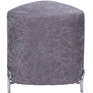 14033 Банкетка Авиньон Сильвер Роуз Серебро BOGACHO