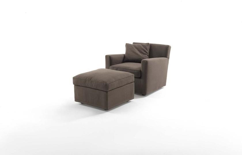 Frigerio Salotti Кресло из ткани с подлокотниками sun-id-1344823 - Вид №2