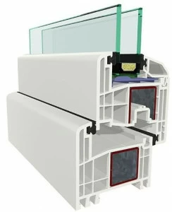 PIVA GROUP Раздвижное окно пвх