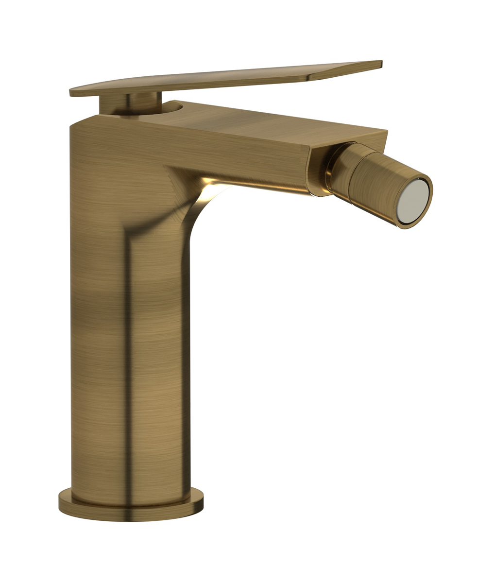 Смеситель для биде на 1 отверстие в комплекте с донным клапаном. WE ARE IB k2220mb Modern Bronze K2