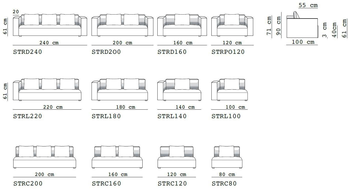 Flexstyle 6-местный кожаный диван в современном стиле Strauss sun-id-1387096 - Вид №9