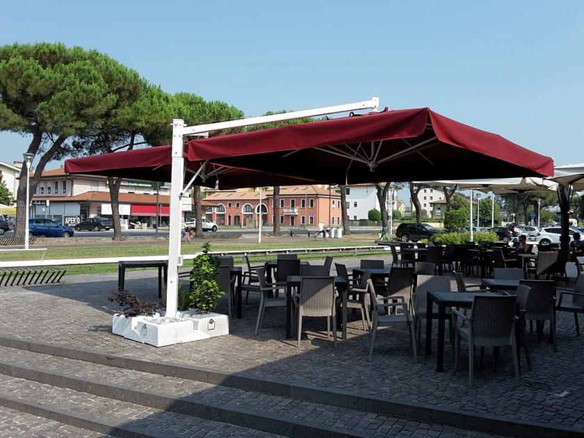 Scolaro Parasol Двойной квадратный зонт с боковой опорой Alu sun-id-1401322 - Вид №1