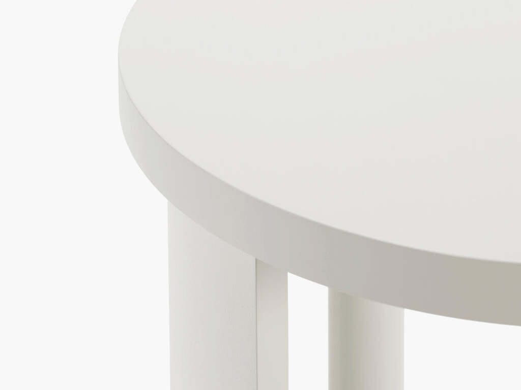 Деревянный низкий круглый журнальный столик Serax Мебель от Ann Demeulemeester ARCH-00011726 - Вид №9