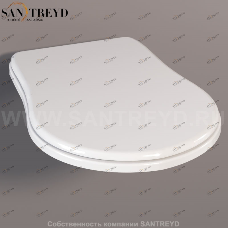 108901 Крышка сиденье для унитаза Kerasan RETRO