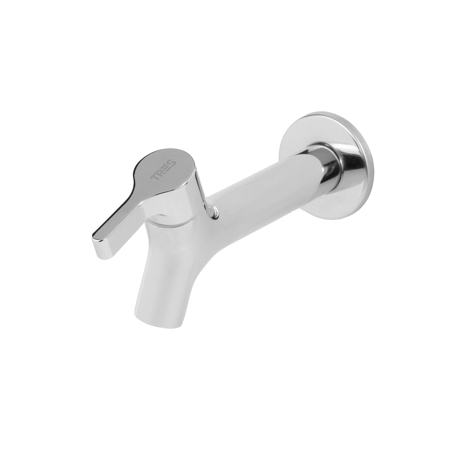 Базовый настенный кран на 1 воду для офиса или прачечной-21552002 TRES Base