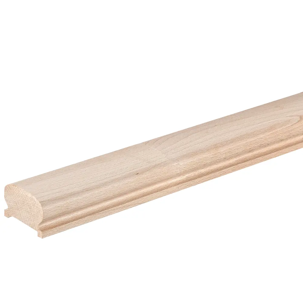 Поручень круглый сращенный бук экстра 25x65x3000 мм 84795964 STLM-2104730 Santreyd 