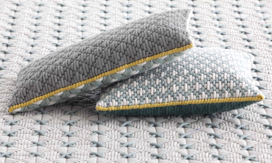 006090 Подушка Celadon - Light grey 60x35 GAN Silai Silaï - Вид №1