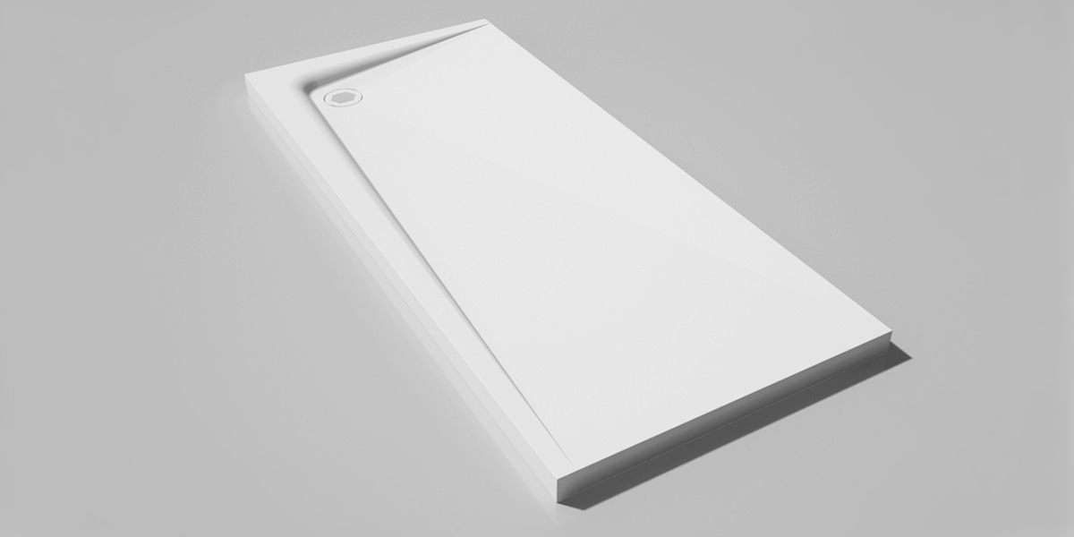 Dimasi Душевой поддон 1200x800 Solo белый Minimum SLO801200 - Вид №1