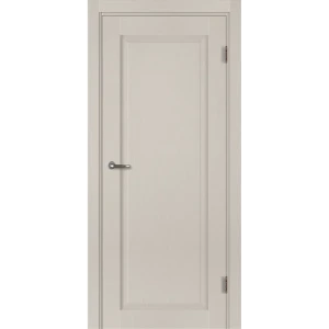 Комплект двери Пьемонт глухая 80x200 см HardFlex цвет платина светлая с добором 200 мм