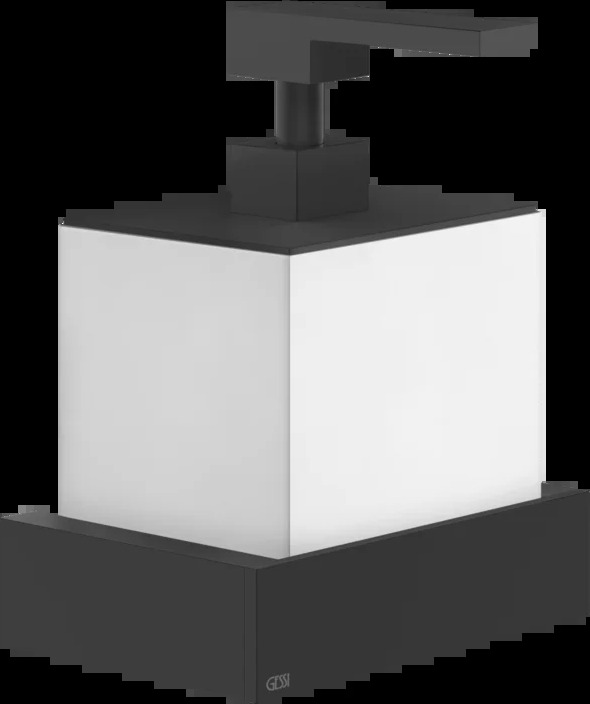 Держатель дозатора мыла 20813 299 Gessi Inverso МАТОВО-ЧЕРНЫЙ