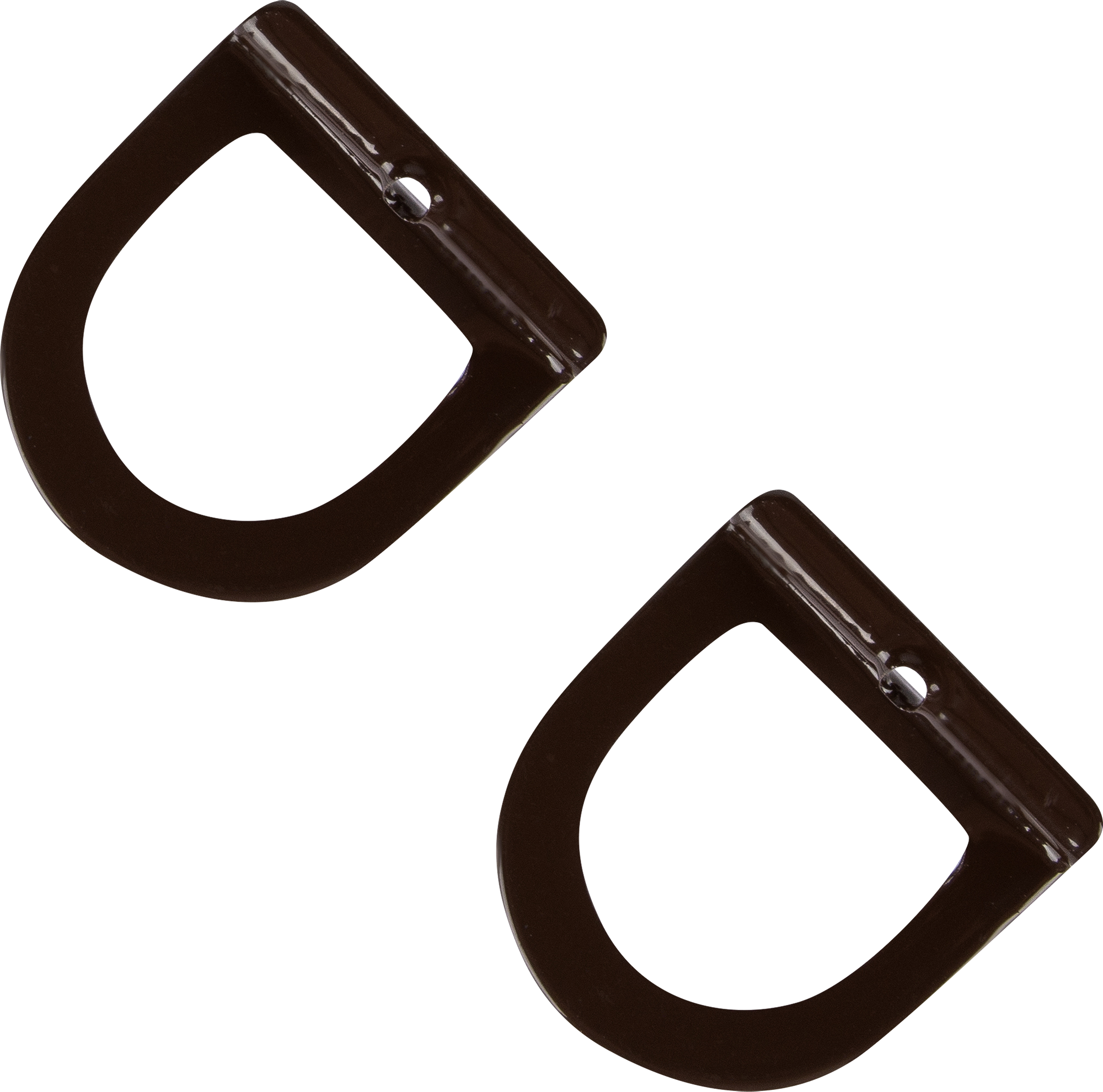 82331796 Ручка москитной сетки металл цвет коричневый, 2 шт. STLM-0024721 Santreyd  - Вид №1